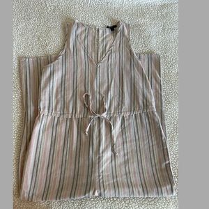 DREW Anthropologie Striped V-Neck (Medium)